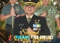 Soliditas TNI-Polri Rayakan Ultah ke-42 Dandim 0207/SML, Kapolres Simalungun Sampaikan Doa dan Harapan Terbaik