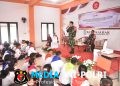 Satgas Pamtas Yonarmed 19/Bogani Berikan Materi Wawasan Kebangsaan, Tanamkan Semangat Nasionalisme kepada Mahasiswa STKIP Entikong