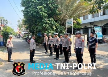 Polsek Cikarang Pusat Siagakan 30 Personel Amankan Peringatan Maulid Nabi Muhammad SAW 1448 H