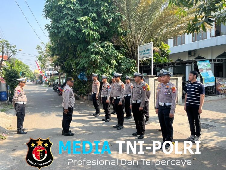 Polsek Cikarang Pusat Siagakan 30 Personel Amankan Peringatan Maulid Nabi Muhammad SAW 1448 H