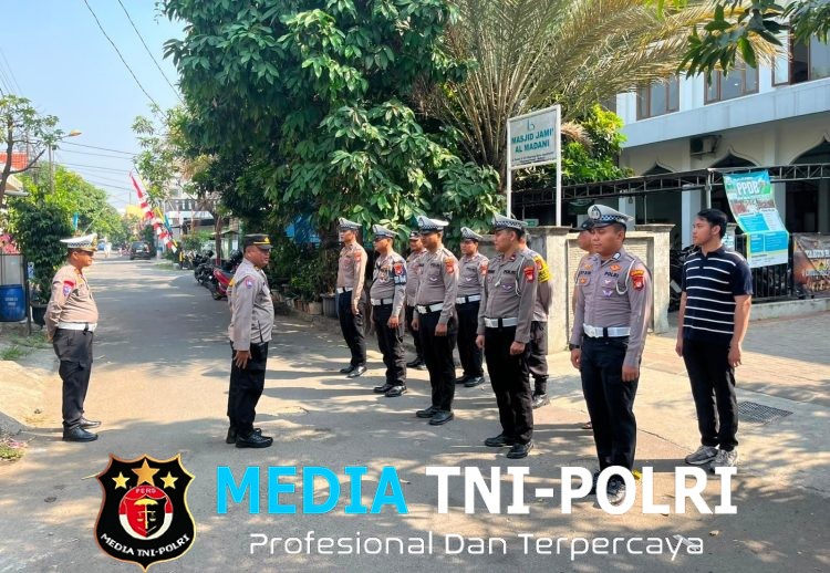 Polsek Cikarang Pusat Siagakan 30 Personel Amankan Peringatan Maulid Nabi Muhammad SAW 1448 H