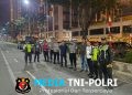 Patroli Skala Besar Polres Metro Bekasi Antisipasi Gangguan Kamtibmas hingga Dini Hari