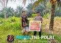 Polsek Menjalin Sosialisasikan Pencegahan Karhutla dan Dampak El Nino kepada Warga
