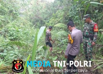 Karhutla Jadi Perhatian, Kapolsek Kuala Behe dan Babinsa Perkuat Patroli serta Sambang Warga