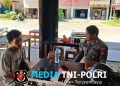 Di Tengah Kepungan Kabut Asap, Polisi Hadir Duduk Bersama Warga, Pesan Kamtibmas Disampaikan