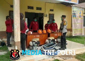 Lawan Karhutla Bersama, Polsek Sebangki Dirikan Posko dan Perkuat Sinergi Lintas Sektor