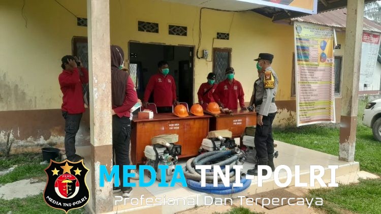 Lawan Karhutla Bersama, Polsek Sebangki Dirikan Posko dan Perkuat Sinergi Lintas Sektor