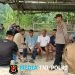 Di Tengah Kabut Asap, Polisi Sambangi Warga Ingatkan Bahaya Karhutla