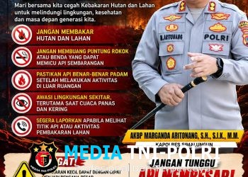Antisipasi Kebakaran Hutan, Kapolres Simalungun Ingatkan Warga Cegah Sejak Dini, Laporkan Segera 110