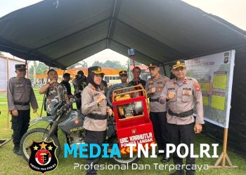 Polres Landak Luncurkan Inovasi Motor Trail Modifikasi untuk Percepat Penanganan Karhutla