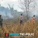 Polsek Lambu Kibang Lakukan Ground Check Hotspot Karhutla di Tiyuh Agung Jaya