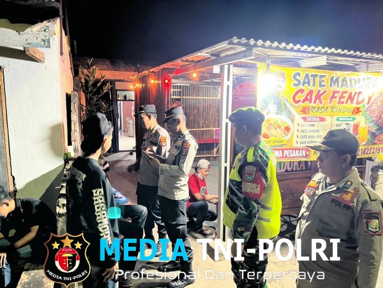 Polres Lampung Utara Bersama TNI dan Satpol PP Gelar Patroli Skala Besar Cegah Gangguan Kamtibmas