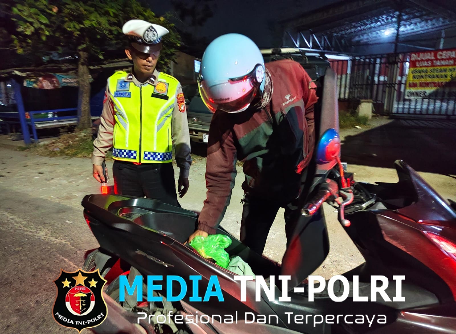 Patroli Cikarang Timur Amankan Satu Sepeda Motor Tanpa Dokumen Sah