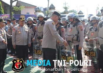 Polres Wonogiri Siapkan Personel Hadapi Situasi Kontijensi dan Aksi Unras