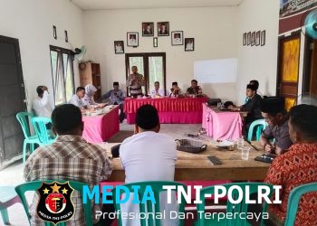 Waspada Karhutla, Polsek Sebangki Satukan Langkah Pemerintah, TNI-Polri dan Warga Sungai Segak