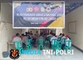 Siaga Sebelum Api Berkobar, Polsek Meranti Dirikan Posko Penanganan Karhutla