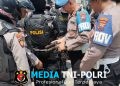 Pastikan Tidak Membawa Senpi dan Barang Berbahaya, Saat Apel, Bid Propam Polda Jateng Cek Semua Personel Yang Layani Penyampaian Pendapat Di Tugu Muda