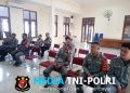 Berikan Motivasi Displin Bekerja, Babinsa Kemlayan Berikan Pembinaan Kepada Linmas