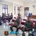 Berikan Motivasi Displin Bekerja, Babinsa Kemlayan Berikan Pembinaan Kepada Linmas