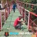 Karya Bakti TNI AD Kebutt Pembangunan Jembatan Gantung Desa Teluk Tigo, Harapan Baru bagi Masyarakat