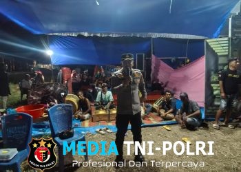 Hadir di Panggung Rejo, Kapolsubsektor Rawa Jitu Utara Ajak Warga Jaga Kamtibmas dan Larangan Bakar Lahan di HUT RI ke-81