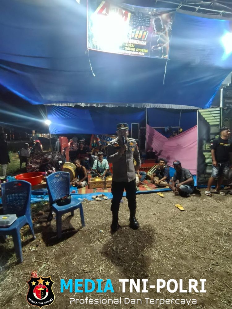 Hadir di Panggung Rejo, Kapolsubsektor Rawa Jitu Utara Ajak Warga Jaga Kamtibmas dan Larangan Bakar Lahan di HUT RI ke-81
