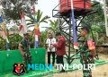 Dandim 0420/Sarko Dampingi Langsung Tim Seskoad Teliti Dampak Karya Bakti TNI AD di Sarolangun