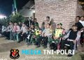 Sinergitas TNI-Polri, Patroli Dialogis Malam Hari di Wilayah Hukum Polsek Tumijajar