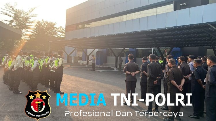 Jaga Jakarta Jaga Bekasi, Apel Gabungan Deltamas Siapkan 140 Personel Antisipasi Pergerakan Massa