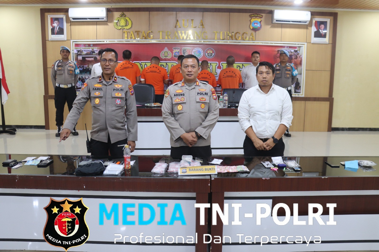 Polres Pasaman Barat Ungkap Kasus Peredaran Narkotika Sepanjang Semester Tahun 2026