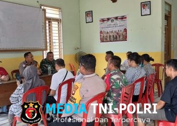Kapolsek Menyuke Beserta Koramil Menyuke Sosialisasikan Instruksi Menteri Dalam Negeri Nomor 1 tahun 2026 Kepada Perangkat Desa Darit