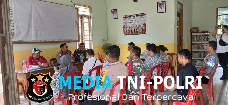 Kapolsek Menyuke Beserta Koramil Menyuke Sosialisasikan Instruksi Menteri Dalam Negeri Nomor 1 tahun 2026 Kepada Perangkat Desa Darit