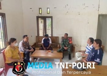 Bhabinkamtias Polsek Menyuke Sosialisasikan Instruksi Menteri Dalam Negeri Nomor 1 tahun 2026 Kepada Perangkat Desa Ansang