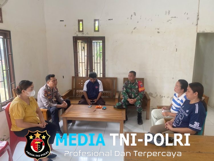 Bhabinkamtias Polsek Menyuke Sosialisasikan Instruksi Menteri Dalam Negeri Nomor 1 tahun 2026 Kepada Perangkat Desa Ansang