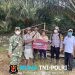 Hotspot Terdeteksi, Polisi dan Babinsa Langsung Turun ke Lokasi Karhutla di Desa Selange