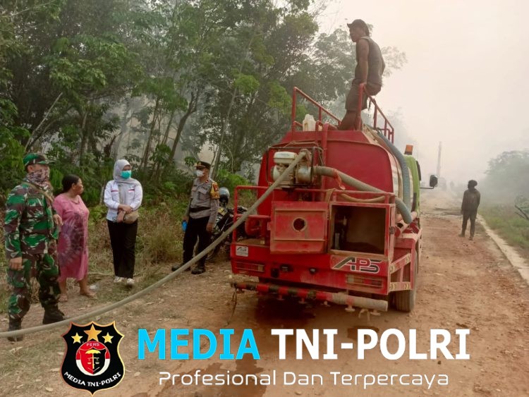 Aksi Cepat PT CNP Padamkan Titik Api, Sinergi Bersama Cegah Kebakaran Meluas