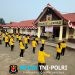 Rayakan Hari Jadi Polwan ke-78, Polwan Polres Landak Gelar Olahraga Bersama