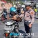 Dukung Program Polres Batu Mantab, Satlantas Polres Batu Gelar Jumat Berbagi Berkah dan Sosialisasi Kamseltibcarlantas