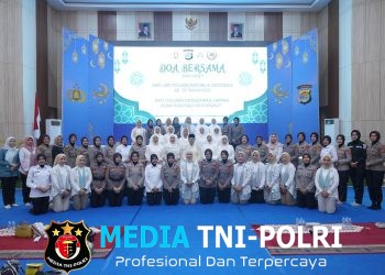 Polda Lampung Gelar Doa Bersama Peringati Maulid Nabi Muhamad SAW 1448 Hijriah dan HUT Polwan ke-78