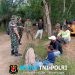 Tim Mabes TNI Gelar Anjangsana dan Penyuluhan Karhutla di Wilayah Kodim 0402/OKI