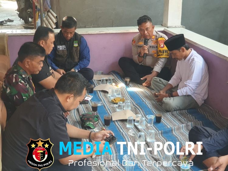 Forkopimcam Kedungwaringin Sambangi Bakal Calon Kades Karangsambung, Ajak Wujudkan Pilkades Damai