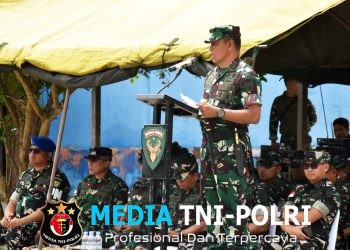 Karya Bakti Skala Besar TNI AD Resmi Ditutup Wujudkan Pembangunan dan Air Bersih Untuk Masyarakat di Papua Selatan