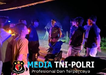 Jaga Jakarta Jaga Bekasi, Tiga Pilar Cabangbungin Gelar Patroli Harkamtibmas Antisipasi 3C hingga Tawuran