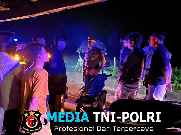 Jaga Jakarta Jaga Bekasi, Tiga Pilar Cabangbungin Gelar Patroli Harkamtibmas Antisipasi 3C hingga Tawuran