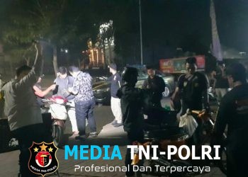 Jaga Jakarta Jaga Bekasi, Polsek Serang Baru Gelar OKJ Antisipasi Kejahatan Jalanan