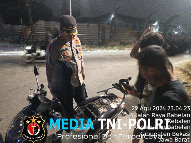 Jaga Jakarta Jaga Bekasi, Patroli Gabungan Tiga Pilar Polsek Babelan