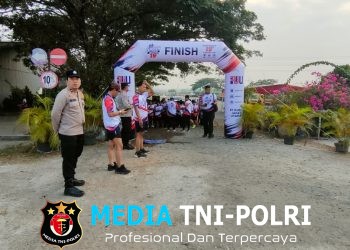 Fun Run Anniversary ke-19 PT RJU Berlangsung Meriah, Situasi Kamtibmas Tetap Kondusif