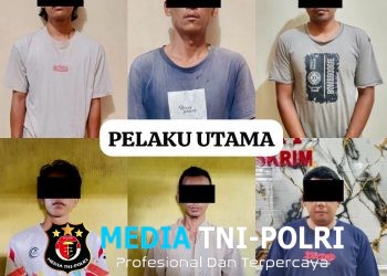 Bongkar Sindikat Pencurian Ban Milik PT GPM, Polsek Seputih Mataram Amankan 6 Pelaku dan 2 Penadah