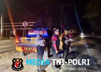 Cegah Balap Liar dan Kejahatan Jalanan, Polres Lampung Tengah Tingkatkan Patroli KRYD Akhir Pekan