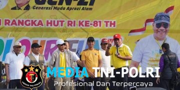 Meriahkan HUT RI ke-81, Wakapolres Lampung Utara Hadiri Colour Fun Genzi Aprozi Alam